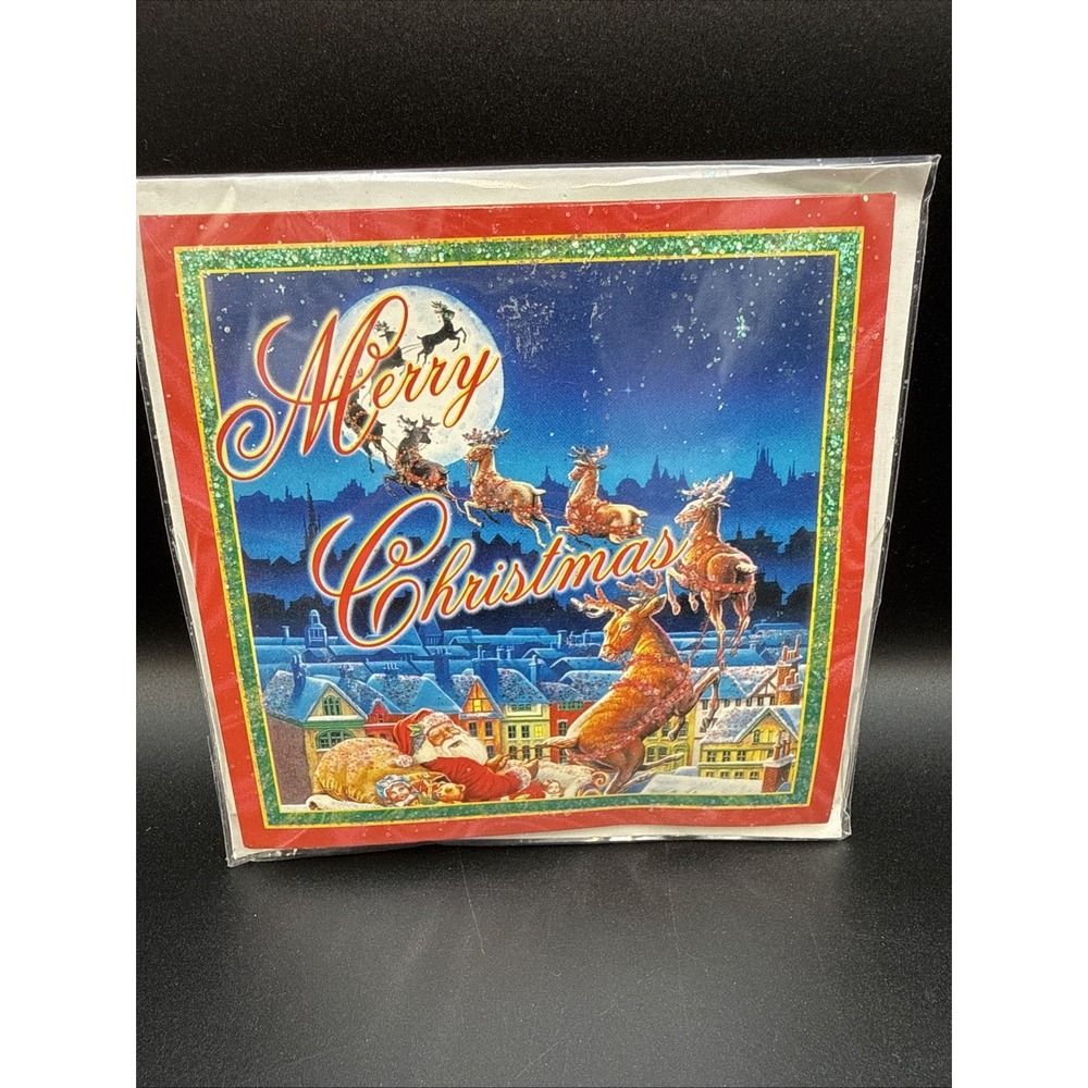 up with paper pop up christmas Card CPS-180 Santa's Sleigh Ride